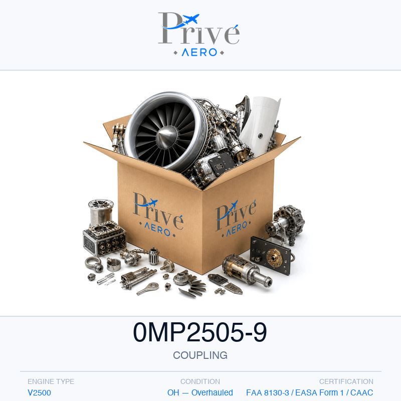 P/N 0MP2505-9 COUPLING 0MP2505-9 COUPLING – Privé Aero
