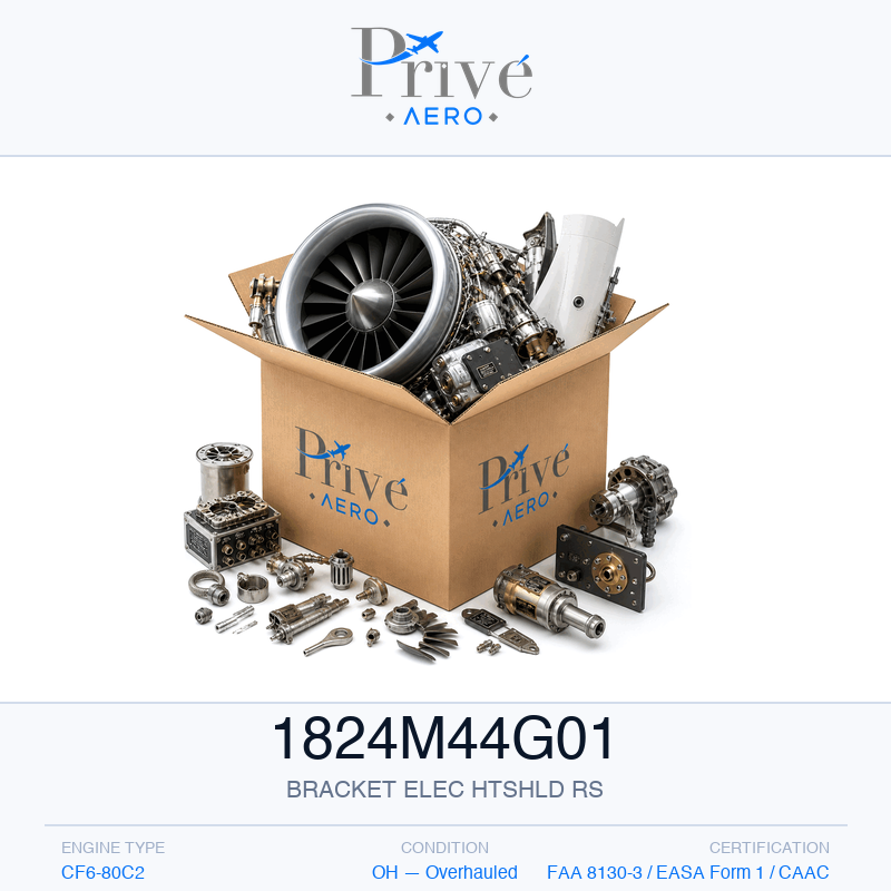 P/N 1824M44G01 BRACKET ELEC HTSHLD RS 1824M44G01 BRACKET ELEC HTSHLD RS – Privé Aero