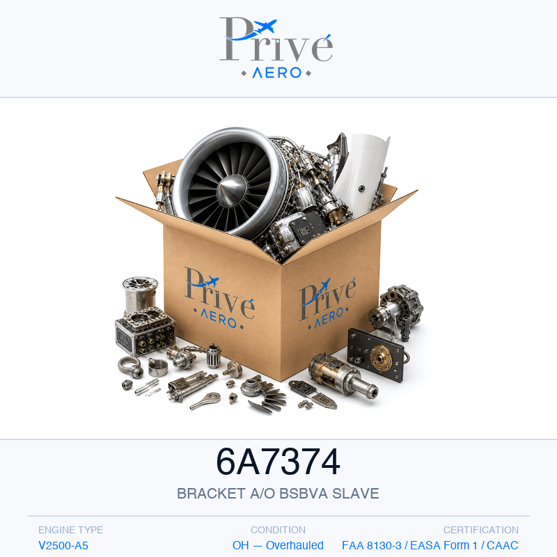 P/N 6A7374 BRACKET A/O BSBVA SLAVE 6A7374 BRACKET A/O BSBVA SLAVE – Privé Aero