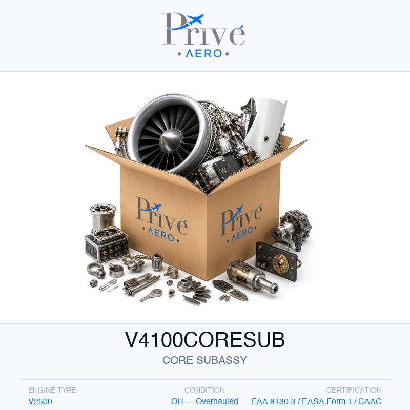 P/N V4100CORESUB CORE SUBASSY V4100CORESUB CORE SUBASSY – Privé Aero